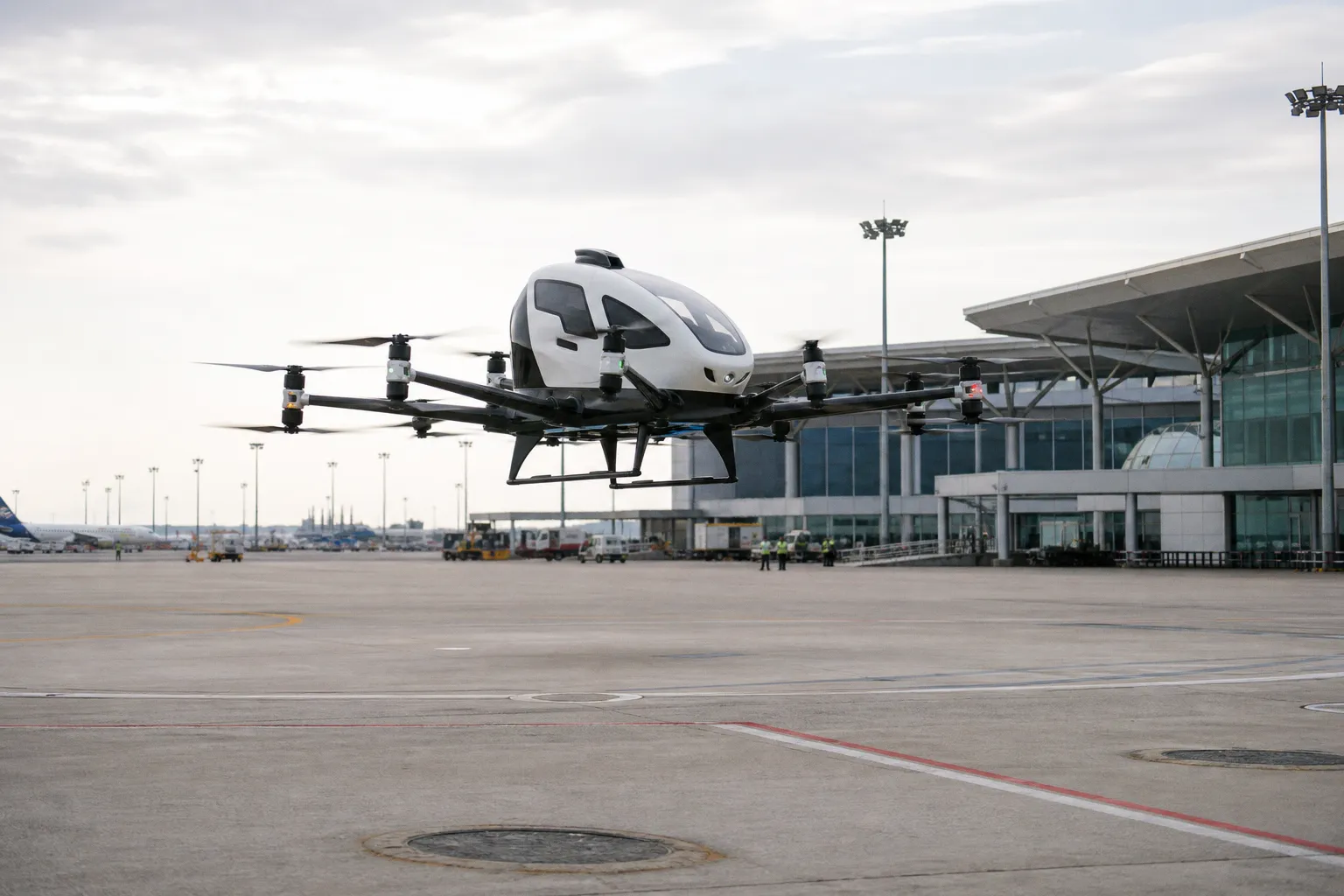 Будущее трансферов: как аэротакси eVTOL меняют логистику аэропортов - актуальные цены, багаж и риски