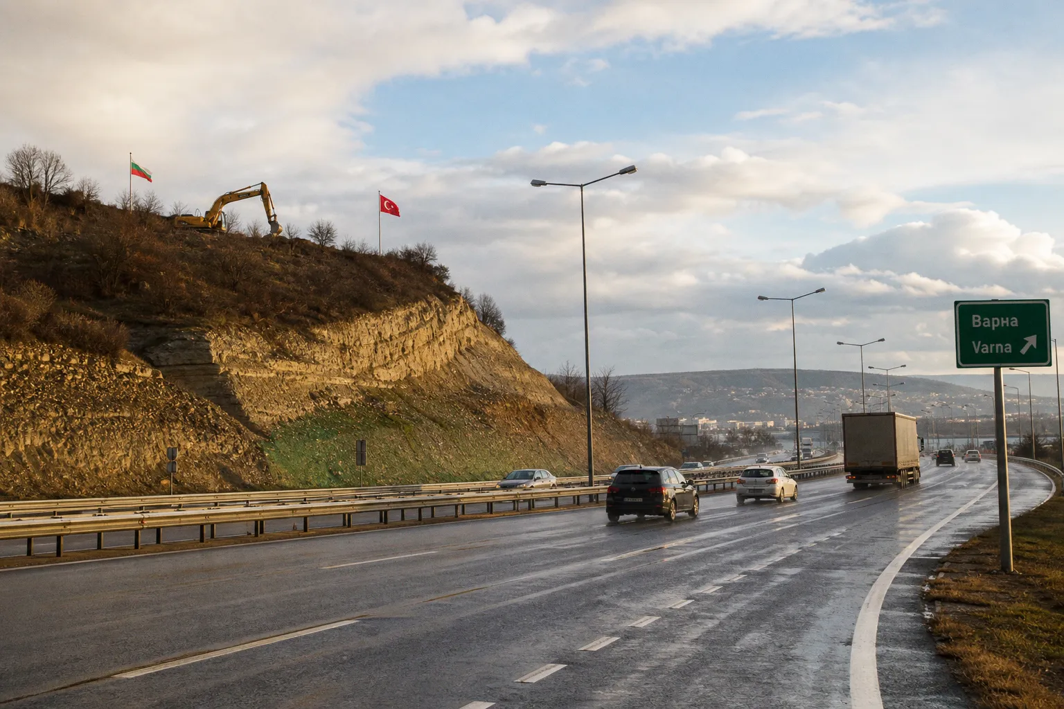 Турция и Болгария планируют строительство Черноморской автомагистрали