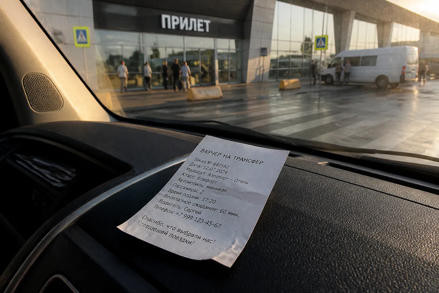 Ваучер на трансфер в Турции: что это и зачем он нужен